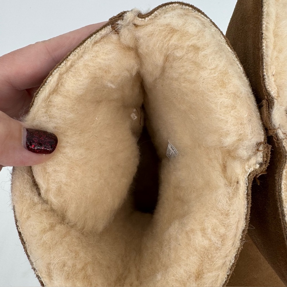 Bearpaw Elaina Hickory Suede Shearling Lined Winter Boots | Women’s Size 10 NWT - Picture 9 of 11